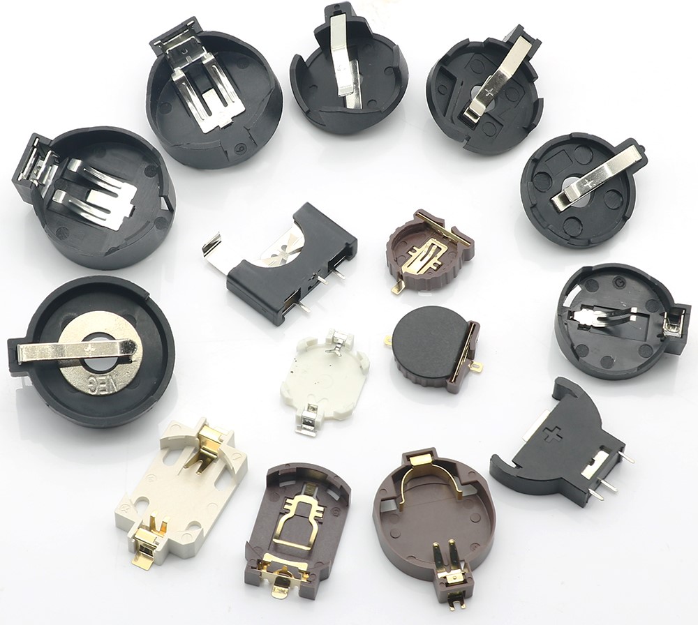 جا باتری سکه‌ای CR1220 مدل SMD