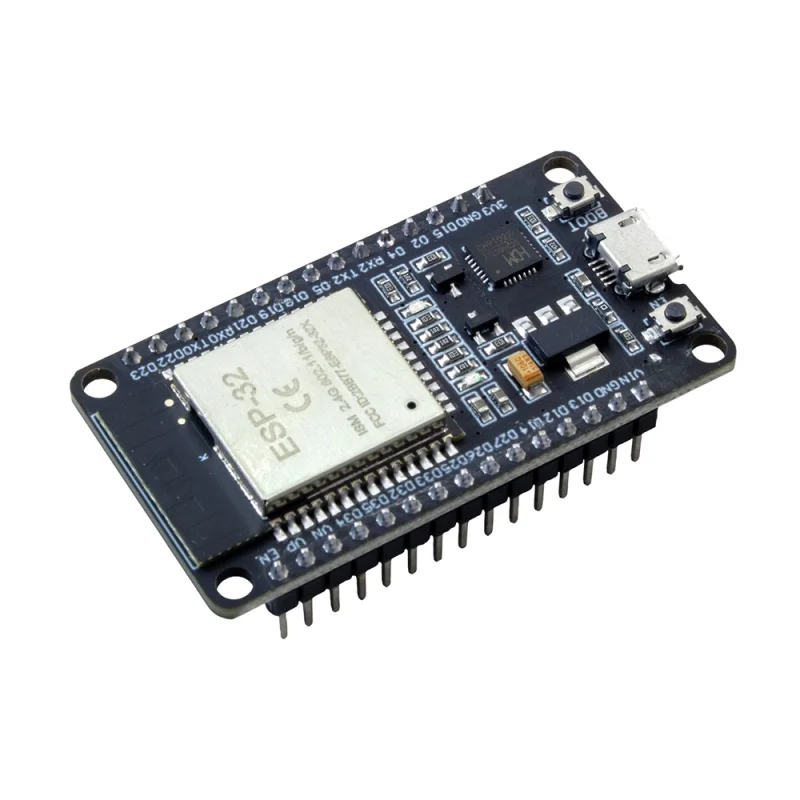 برد توسعه ESP32 WROOM-32 با وای فای، بلوتوث و مبدل CH9102/CP2102