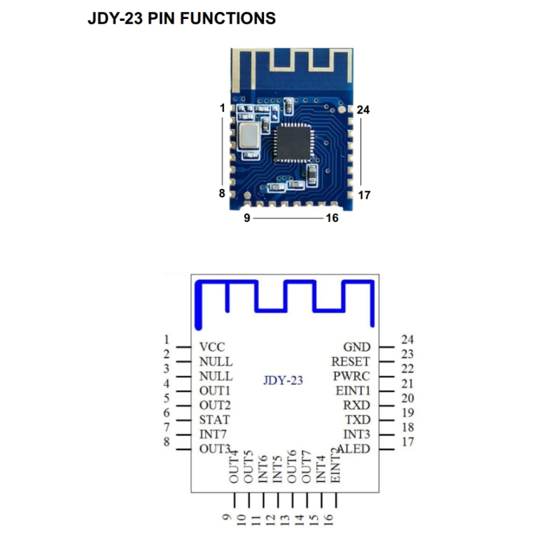 ماژول بلوتوث نسخه 5 | JDY-23