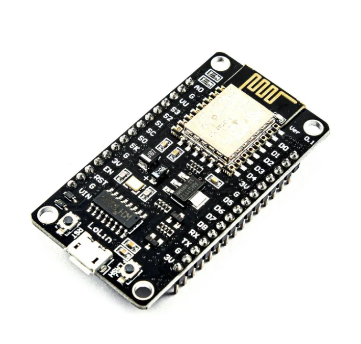 توسعه NodeMCU با ماژول WiFi ESP8266 و مبدل CH340