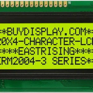 نمایشگر LCD کاراکتری 4x20 با بک لایت سبز | EastRising