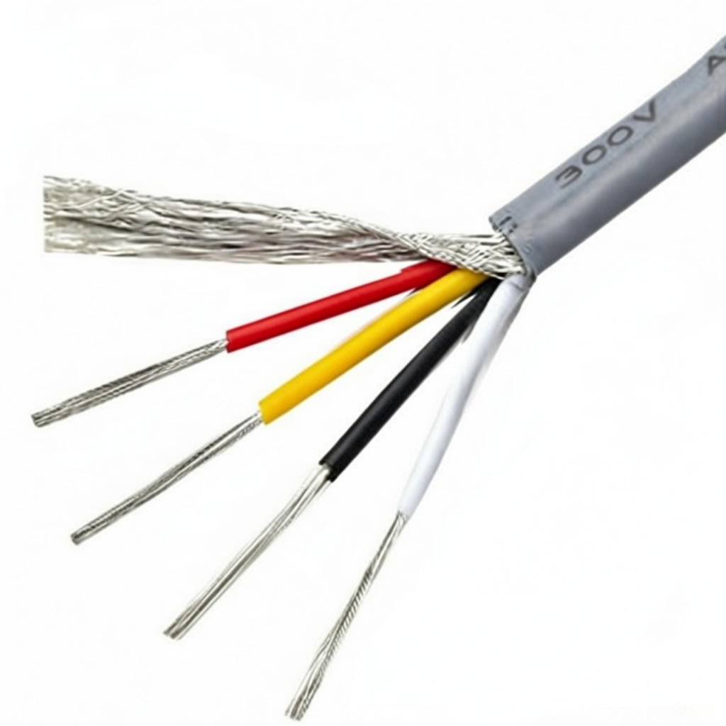 کابل شیلددار ۴ رشته AWG28