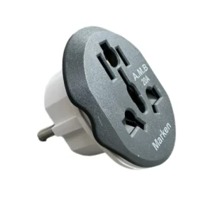 دوشاخه تبدیل سه به دو همه کاره ارت دار مارک Marken