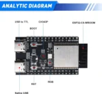 برد توسعه ESP32-C6 N16R8