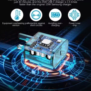 شارژر دیواری 25 وات سامسونگ مدل T2510