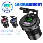 شارژر USB خودرویی روپنلی گرد