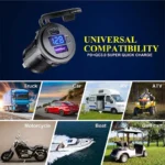 شارژر USB خودرویی روپنلی گرد